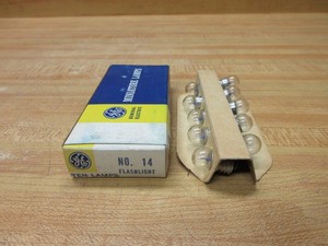 PLC General 14 Miniature Lamp Light Bulb <strong>GE14</strong> (Pack of 10) Warranty Product - Product Image 1