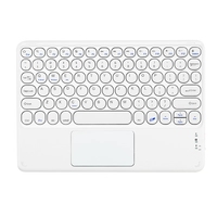 Nouveau clavier et souris sans fil USB 3.0 pour tablette iPad 10.2, avec mécanisme à ciseaux, taille standard, compatible avec plusieurs systèmes, autonomie de 180 jours, en ABS