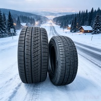 Pneu hiver radial EW XL grand diamètre 195/65R15, haute garde au sol, compatible Suzuki SX4 Clio Crossover Entry Compact SUV