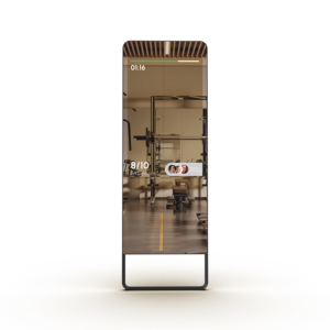 Espejo Inteligente de Fitness de Cuerpo Completo MIRROH.<span class=keywords><strong>AI</strong></span>, Pantalla Interactiva HD de 43 Pulgadas, Equipo de Fitness, Compatible con Descarga de Aplicaciones para Uso Doméstico - Product Image 1