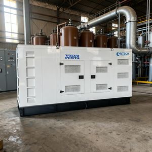 เครื่องกำเนิดไฟฟ้าดีเซล Ritech Volvo 800kva 3 เฟส 50/60Hz แบบโครงเปิด 1800 รอบต่อนาที อินเวอร์เตอร์ แบบเงียบ - Product Image 1