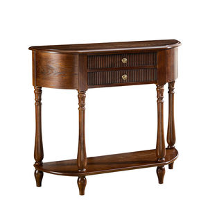 Consolle Vintage Francese per Ingresso, Tavolo Decorativo in Legno Massello per Soggiorno, Corridoio e Passaggio, <span class=keywords><strong>con</strong></span> Vano Contenitore - Product Image 6