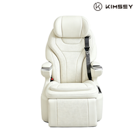 Siège de voiture électrique inclinable en cuir de luxe KIMSEY Vip, personnalisé pour Vito, Sprinter, Metris