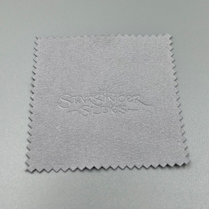 Custom Logo Silver Jewelry Polishing Microfiber Suede Cleaning Cloth With <b>Envelope</b> - Product Image 5