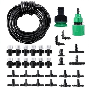 Kit d'irrigation par micro-pulvérisation DaringFish en <span class=keywords><strong>PVC</strong></span>, connecteurs <span class=keywords><strong>de</strong></span> gicleurs en plastique, système d'arrosage automatique pour la maison, le <span class=keywords><strong>jardin</strong></span> et l'aménagement paysager - Product Image 2