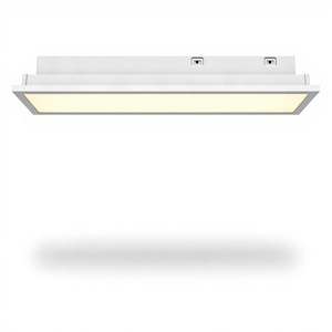 DLC Certified Aluminum SMD2835 Modern LED SLIM RECESSED ANDSURFACE LINEAR FIXTURES <b>Panel</b> <b>Light</b> IP20 5-Year Warranty - Product Image 1