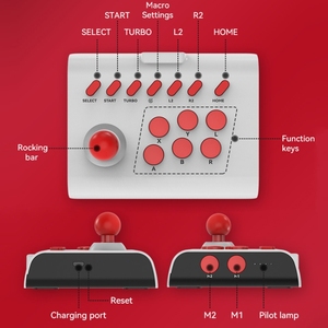 Offerta Stock Mini portatile Y01 Macro impostazione <span class=keywords><strong>Wireless</strong></span> 2.4G All-round Game Handle Joystick <span class=keywords><strong>Gamepad</strong></span> - Product Image 2