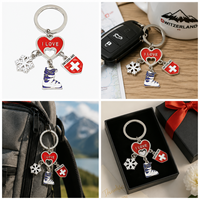 Porte-clés en métal personnalisé OEM, alliage de zinc, breloque de sac émaillée sur mesure pour cadeaux promotionnels et souvenirs