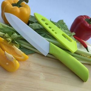 Cuchillo de cerámica para frutas, cuchillo de chef para pelar frutas con fundas para cada hoja, juego de cuchillos para frutas para niños - Product Image 3