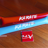 Nouvelles baguettes de tambour personnalisées Thunder Sticks, bâtons de cheering en plastique, claquettes de supporter, accessoires sonores