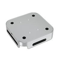 Aluminium-Kühlständer SSD-Gehäuse für Mac Mini M6/M5 Pro/M4/M4 Pro Desktop-Höhenversteller Aktive Wärmeableitung Staubfilter
