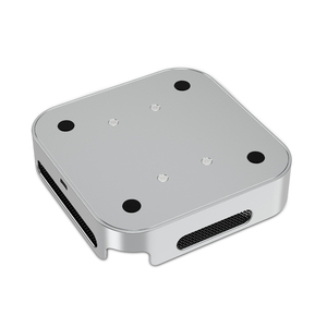 Support de refroidissement en aluminium pour boîtier SSD Mac Mini <span class=keywords><strong>M6</strong></span>/M5 Pro/M4/M4 Pro, rehausseur de bureau, dissipation thermique active, filtre anti-poussière - Product Image 2