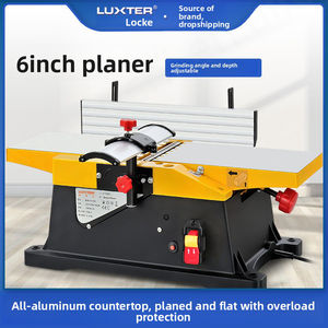 Cepilladora de madera de escritorio eléctrica de 6 pulgadas, nueva herramienta eléctrica pequeña para el hogar con motor de 220V y cabezal de corte recto - Product Image 2
