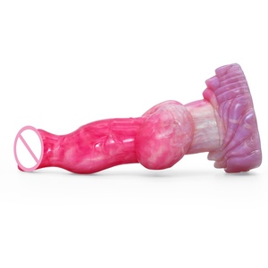 New Color Sex Toy Butt Plug Silicone Animal <b>Dildo</b> With Big Dog Knot G-spot Stimulate Female Masturbator Long Thick <b>Dildo</b> - Product Image 6
