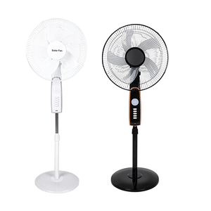 Ventilador de pie con energía solar recargable de 16 pulgadas con control remoto Ventilador de pedestal de carga solar de CC - Product Image 2