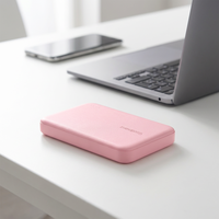 Batterie externe 5000 mAh 22,5 W à charge rapide, chargeur de téléphone portable ultra-compact avec entrée/sortie Type C 18 W