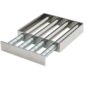 Tolva magnética personalizada de acero inoxidable, fácil de limpiar, rejilla 12000GS, separador magnético, filtro magnético para cajón - Product Image 4