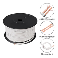 240XP Câble haut-parleur Câble audio Câble haut-parleur Hifi en cuivre pur OFC Câble en vrac 14AWG 240 Core