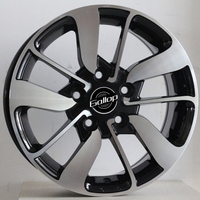 Jantes en alliage Gallop Black Machine Face 15 16 17 pouces 4x100 5x114.3 ET30 35 40 pour voitures particulières Renault