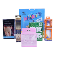 Boîte en plastique PVC personnalisée pour sous-vêtements féminins Boxer Shorts-CMJN Impression Acétate Emballage de stockage