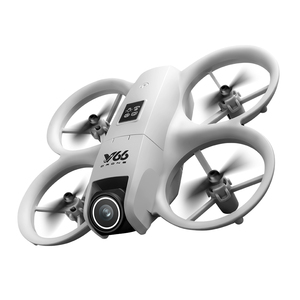 V66 dòng chảy Quang Định vị <span class=keywords><strong>Drone</strong></span> HD xuyên biên giới có thể gập lại điều khiển từ xa máy bay thông minh tránh chướng ngại vật ESC đồ chơi - Product Image 1