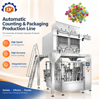 Machine de comptage électronique et ensacheuse de sachets préformés : Ligne d'emballage complète pour confiserie, directement de l'usine