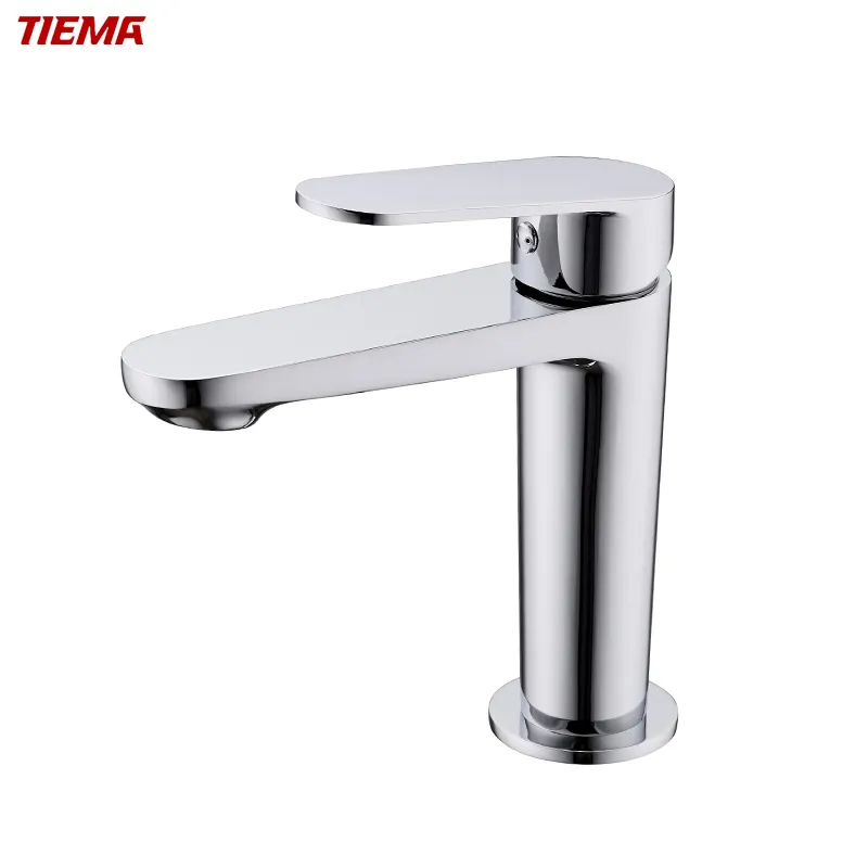 TIEMA Newly Dropped Style Tap Wash Waterfall Chrome Bathroom Sink Basin Faucets