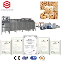 Nouvelle extrudeuse de soja à haute teneur en protéines pour la fabrication de morceaux de protéines de soja comprenant des composants de noyau de moteur de pompe pour la nourriture