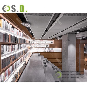 ชั้นวางหนังสือไม้พร้อมลิ้นชัก - Product Image 6
