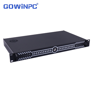 พีซีแบบกล่องติดตั้งบนแร็ค 1U ไร้พัดลม Intel Core i3-6006U i5-7200U i7-7500U i7-8550U รองรับจอแสดงผลคู่ HDMI VGA 2 LAN พร้อมสำหรับ IoT Gateway - Product Image 2