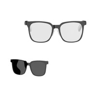 Lunettes de soleil audio intelligentes unisexes, bloquant la lumière bleue, avec contrôle tactile et chargement USB-C pour usage quotidien
