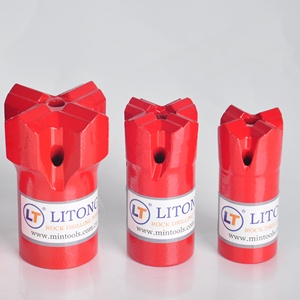 50mm 42 mm 40mm <span class=keywords><strong>7</strong></span> độ giảm dần đá chéo đầu bit 46mm khai thác mũi khoan cho máy khoan giếng nước - Product Image 3