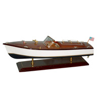 Bateau de vitesse en bois personnalisé de haute qualité, fait à la main, parfait pour la décoration, la collection et les cadeaux Runabout Yacht Aquarama Model Boat