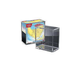 Boîte de protection en acrylique transparente avec aimant puissant pour collection TCG Elite Trainer Box (ETB) avec couvercle magnétique anti-UV