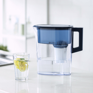 Carafe <span class=keywords><strong>filtrante</strong></span> à <span class=keywords><strong>eau</strong></span> mini 2L – Pichet purificateur d'<span class=keywords><strong>eau</strong></span> potable - Product Image 1