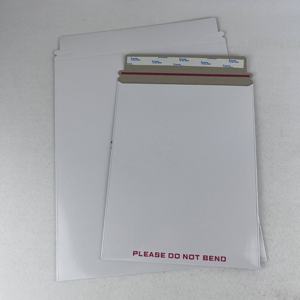 ซองจดหมายกระดาษแข็งสีขาว ซองไปรษณีย์กระดาษแข็งสีขาว สำหรับจัดส่งภาพถ่าย <span class=keywords><strong>เอกสาร</strong></span> และอุปกรณ์บรรจุภัณฑ์ - Product Image 3