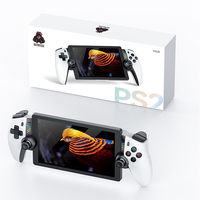 Console de jeu portable rétro M28 2026, écran 7,1 pouces 4K UHD, lecteur de jeux d'arcade portable classique, compatible PS2