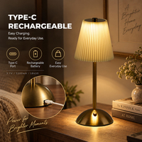 Lampe de table en métal avec chargeur USB, certifiée RoHS, personnalisable OEM, pour chambre à coucher, salon, chambre d'enfant, bureau, maison, bureau à domicile, lampe de table LED