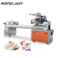 Machine d'emballage alimentaire automatique multifonctionnelle Rongjun, étiquetage, scellage, remplissage pour bonbons, fruits, dattes rouges