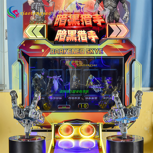 Machine de jeu d'arcade en métal à deux joueurs, à monnayeur, simulateur de tir à la pistolet pour enfants, couleur personnalisée en anglais, vente chaude - Product Image 5