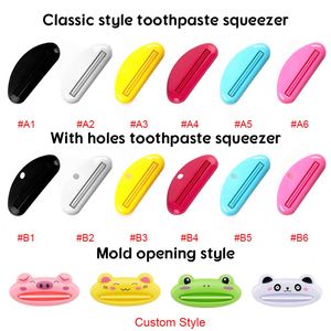 Distributeur de dentifrice et de maquillage en plastique écologique à deux pièces avec logo personnalisé – Article promotionnel beauté - Product Image 2