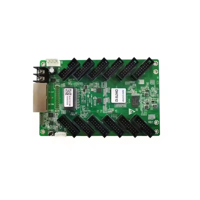 Novastar Controller Receiving Card DH7512 A5s Plus Load Up to 512*512 Pixels 12*HUB75 For RGB Full Color LED Display Screen