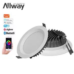 Modern tasarım SMD Zigbee bağlamak dim alüminyum ayarlanabilir su geçirmez 7 9 12 20 30 Watt LED Downlight