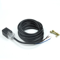 Sensor de Proximidad Inductivo Cuadrado RN04, Alcance de Detección de 5 mm, NPN PNP NO NC, 12-24 VCC, IP67, Blindado, Montaje Empotrado para Detección de Metales, PLC
