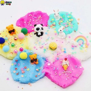 Kit Slime Burro JITENG con Glitter Colorati e Accessori DIY, Set Creativo per Creazioni Artistiche con Texture, ASMR con Ciondoli Colorati - Product Image 4