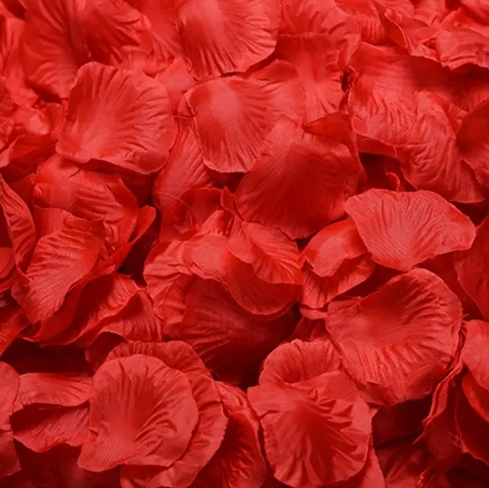 FC2005 Rose petals silk cloth 1000 pieces of artificial petals for wedding decor