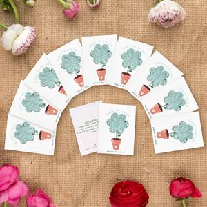 Custom <b>Seed</b> <b>Paper</b> Cards Plantable Ticket Cards Eco-Friendly <b>Seed</b> <b>Paper</b> Invitations Greeting Cards & Postcards - Product Image 4