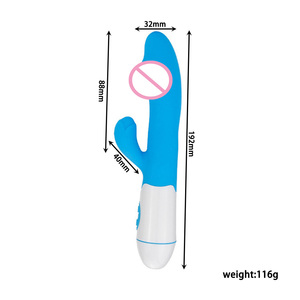 30 Modes USB Rechargeable Clitoris Stimulation Sex Toys Soft <strong>Rabbit</strong> G-spot <strong>Vibrator</strong> for Women - Product Image 2