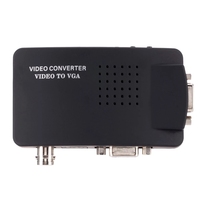 Convertisseur BNC/S-vidéo vers VGA RVB Accessoires audio et vidéo Prend en charge PAL / NTSC / SECAM