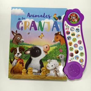 Pulsante canzone del libro personalizzato per bambini con <span class=keywords><strong>voce</strong></span> animale - Product Image 1